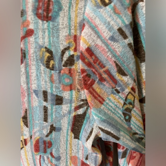 Y2K JJill sheer floral cardigan size xs - Picture 4 of 4